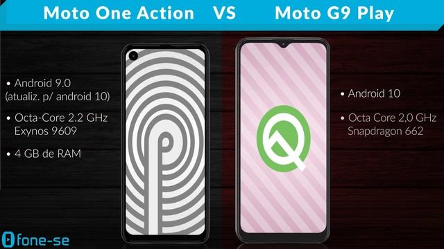Motorola One Action vs Moto G9 Play (Comparativo) смотреть онлайн