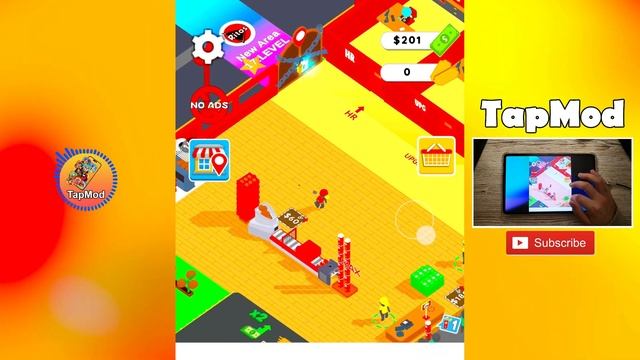 Chips Factory - Gameplay Walkthrough Part 1 Stickman Chips Factory Manager - iOS, Android Gameplay смотреть онлайн