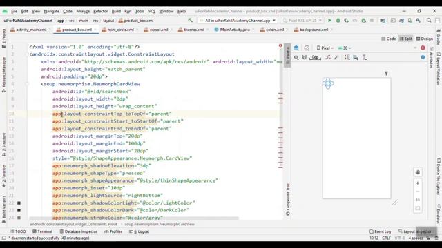 How to create Soft UI with concave and convex buttons (neumorphism) and blur View смотреть онлайн