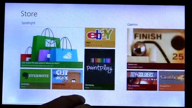 Windows 8 Store - user experience preview смотреть онлайн