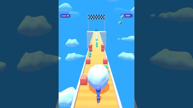 Snowball Run - All Levels Gameplay Android,ios (Levels 27-31) смотреть онлайн