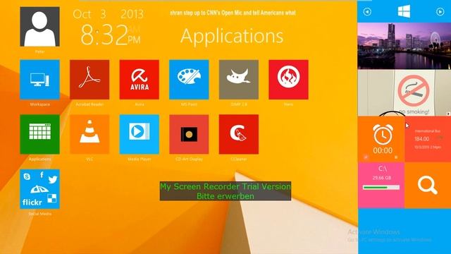Windows 8 1 desktop with real Modern UI смотреть онлайн