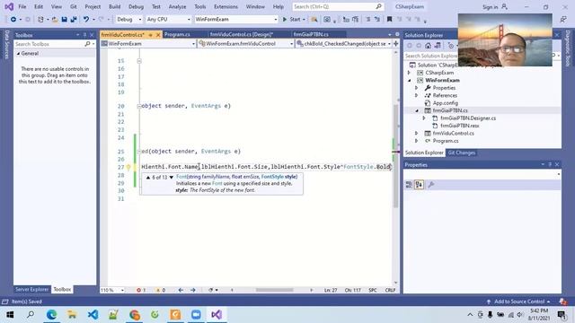 Các control trong C# Windows Form (Phần 1) смотреть онлайн
