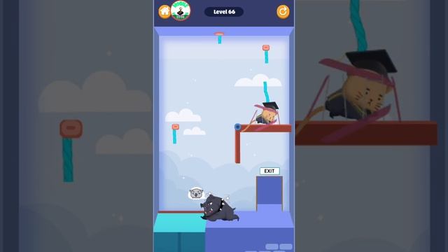 Rescue Kitten - Rope Puzzle Part 3 Android Gameplay ropepuze смотреть онлайн