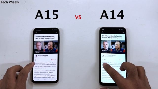 SAMSUNG A15 vs A14 - Speed Test смотреть онлайн