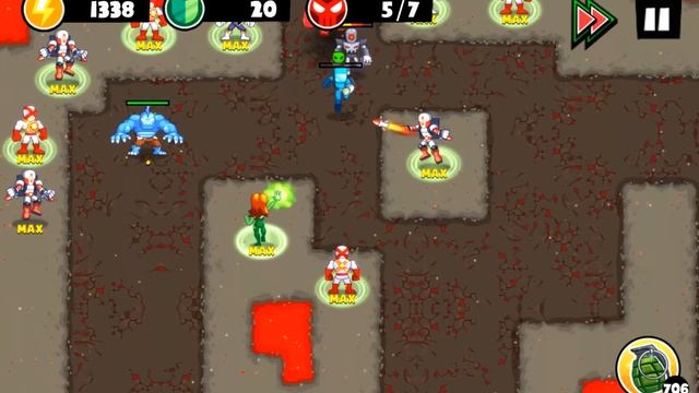 SUPER Defenders Mod Apk - Unlimited Money смотреть онлайн