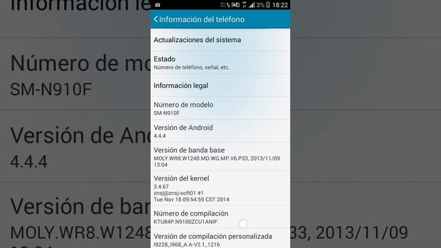 ROM NOTE 4 (ANDROID 4.4.4 KITKAT) para BLU Life Play! смотреть онлайн