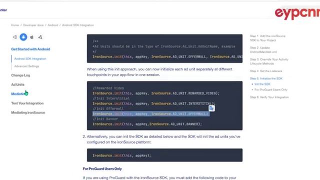 Android Studio - ironSource Offerwall Ad смотреть онлайн