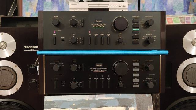 Усилитель Sansui AU-D707X (1984 г.в.) смотреть онлайн