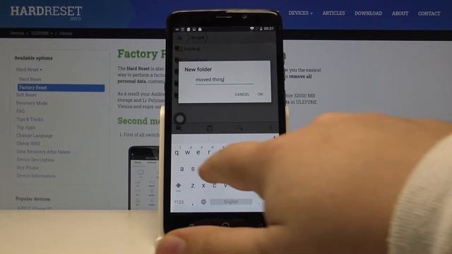 How to Copy Data in ULEFONE Vienna - Transfer Files смотреть онлайн
