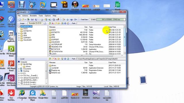 How to burn an ISO image with UltraISO Bangla Tutorial смотреть онлайн