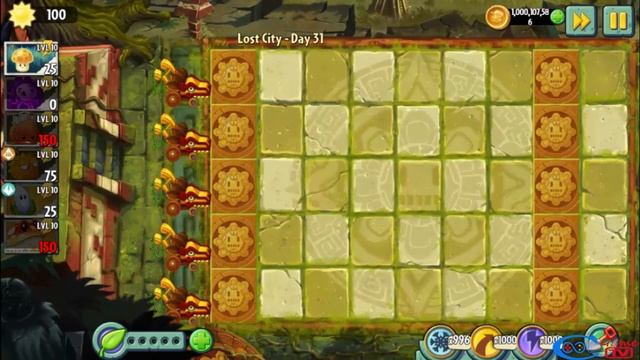 Plants vs Zombies 2 Mod Kernel pult Plants Vs Lost City Zombie смотреть онлайн