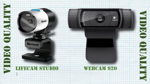 Microsoft Lifecam Studio vs Logitech HD Pro Webcam C920 смотреть онлайн