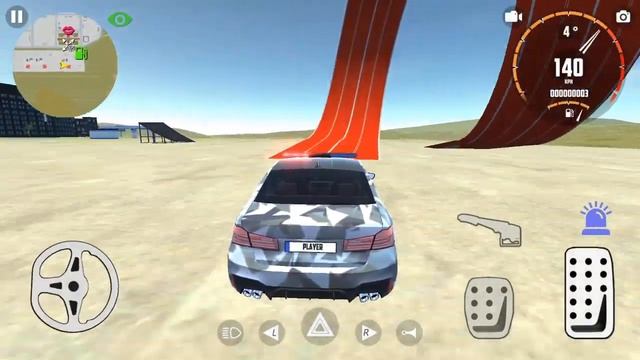 Car Simulator M5 - German Police Car Simulator is a Real Racing Android Game смотреть онлайн