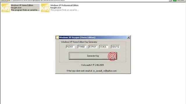 Windows XP Keygen Test смотреть онлайн