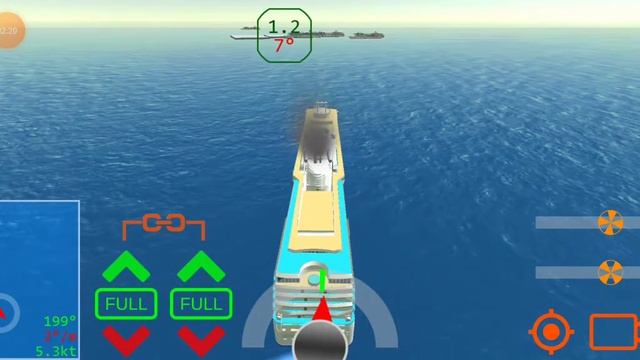 cruise ship New update! ship Handling simulator-ship mooring 3D смотреть онлайн