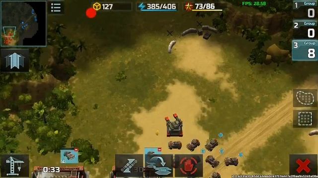 Art of war 3 (AOW3) Best RTS game for android смотреть онлайн