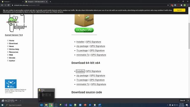Install Notepad++ Windows смотреть онлайн