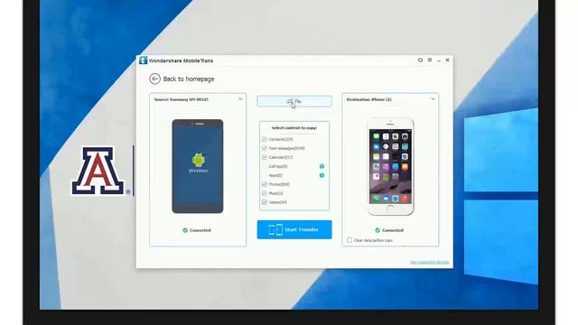 MobileTrans (Windows): Transfer Files and Data between Android and iOS Device смотреть онлайн