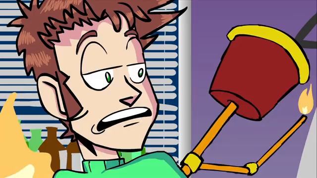 TOBUSCUS ANIMATED ADVENTURES #7 - Plants Vs. Zombies