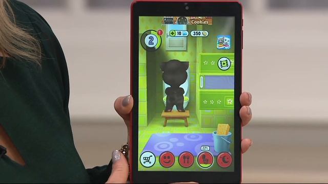 NuVision 8" HD Android 16GB Quad Core Tablet with Case &Headphone on QVC смотреть онлайн