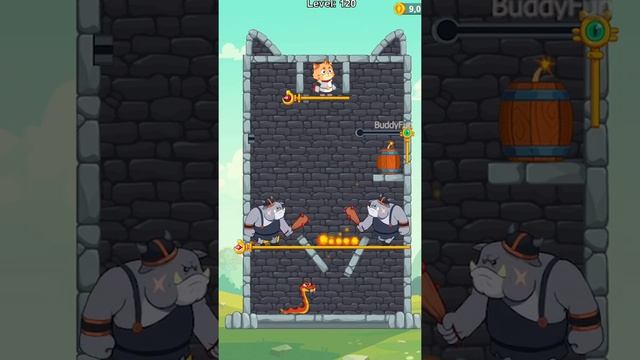 Rescue cat pin the pull | save the cat android, ios gameplay Part 11 смотреть онлайн