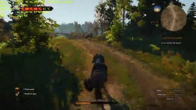 The Witcher 3: Wild Hunt on R9 270 i5 2500 @ 1366*768 смотреть онлайн