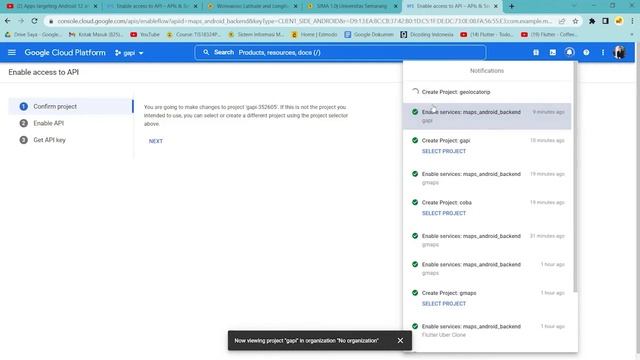 Tutorial Membuat Aplikasi Google Maps Sederhana Dengan Google API (LATITUDE dan LONGITUDE) смотреть онлайн