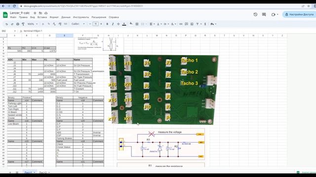 RealDash ADC Mitsubishi Lancer 9