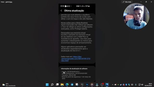 CHEGOU, PODE BAIXAR! ANDROID 12 ONE UI 4.1 PARA O GALAXY S10e BRASIL 😍 смотреть онлайн