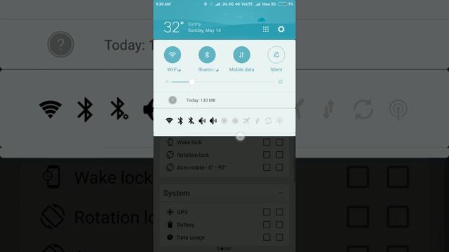 APP Shortcuts in Notification Bar android - Add your Favourite APP & Quick Setting Toggles смотреть онлайн