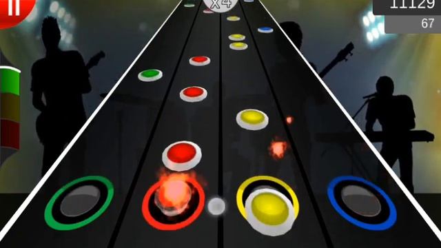 DragonForce - Through The Fire And Flames (Guitar Flash Android Gameplay) смотреть онлайн