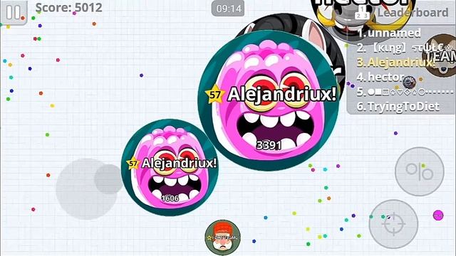 Agar.io android! Jugadas y baiteos!!! - AlexGamer смотреть онлайн