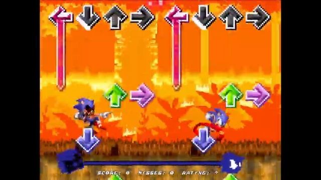 Sonic.EXE Confronting Yourself (Friday Night Funkin Mod) смотреть онлайн