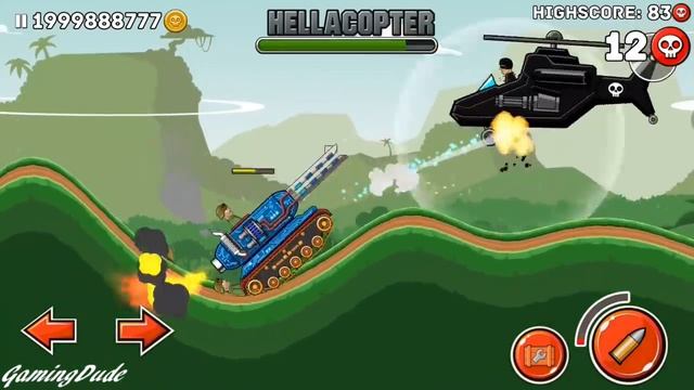 Hills Of Steel Update - MAMMOTH Tank vs Thunderclap Boss Level | Android Gameplay HD смотреть онлайн