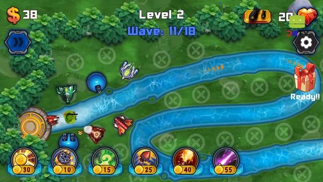 Galaxy Commander Tower Defense Android Gameplay [HD] смотреть онлайн