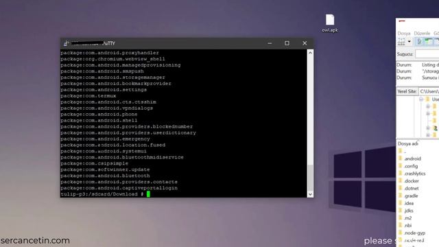 (Putty) Install Apk on Android device with putty, delete and open it. How to Use Android Putty смотреть онлайн