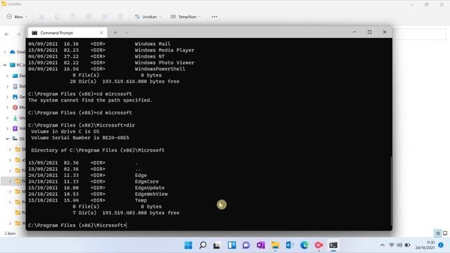 Uninstal Microsoft EDGE di Windows 11 смотреть онлайн