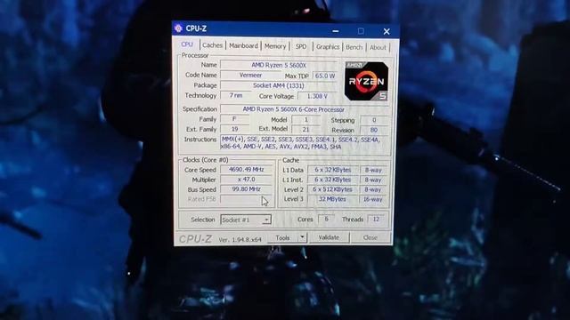 AMD RYZEN 5 5600X 4.7GHZ OVERCLOCKING TUTORIAL смотреть онлайн