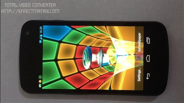 Tunnel 3D Android Live Wallpaper смотреть онлайн