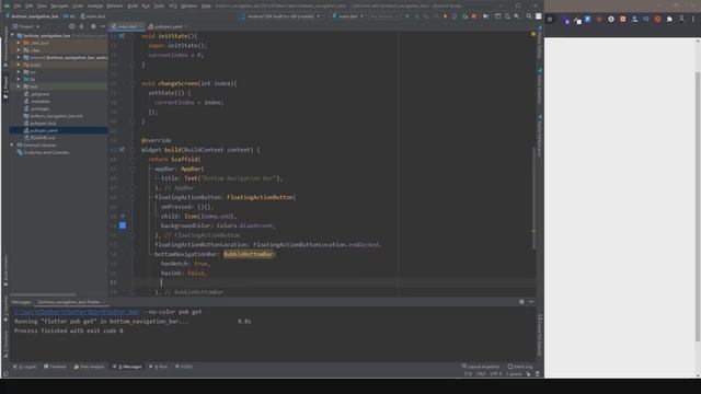 Beautiful Bottom Navigation Bar in Flutter | Flutter tutorials | Speed Code смотреть онлайн
