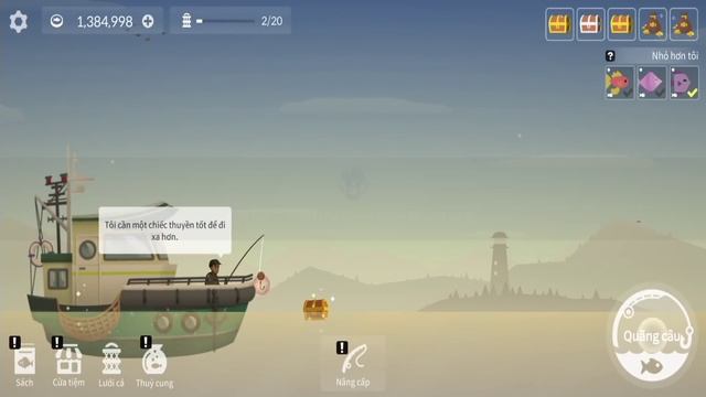 TỶ NĂM CÂU ĐƯỢC CÁ NHÀ TÁNG TO NHẤT - Fishing Life MOD, HACK 9999 TỶ GEM - TOP GAME ANDROID, IOS смотреть онлайн