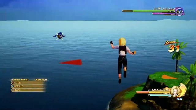 Androld 18 Special Moves Liste Dragon Ball Z Kakarot Gameplay смотреть онлайн