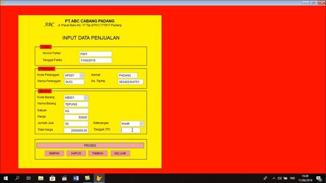 PENERAPAN MICROSOFT VISUAL FOXPRO 9.0 PADA PT. ABC CABANG PADANG смотреть онлайн