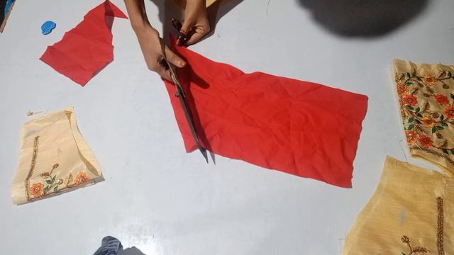 कढ़ाई वाली ब्लाउज की कटिंग और सिलाई सीखें/ How to make work embodry blouse cutting and stichnig 👌👍 смотреть онлайн