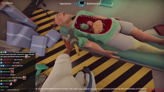 Lirik plays Surgeon Simulator 2 смотреть онлайн