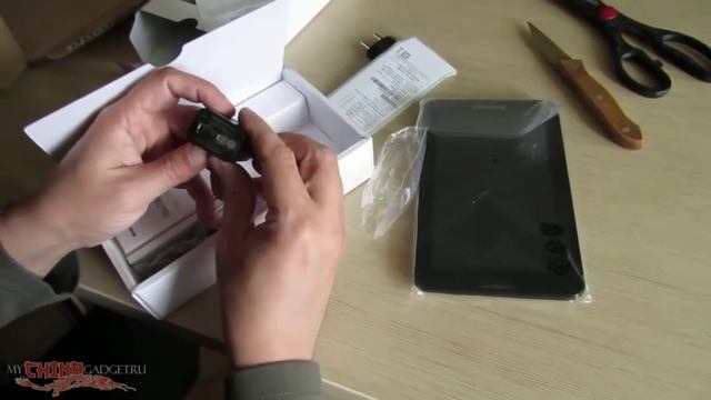Посылка с плашетом Lenovo A3000 смотреть онлайн