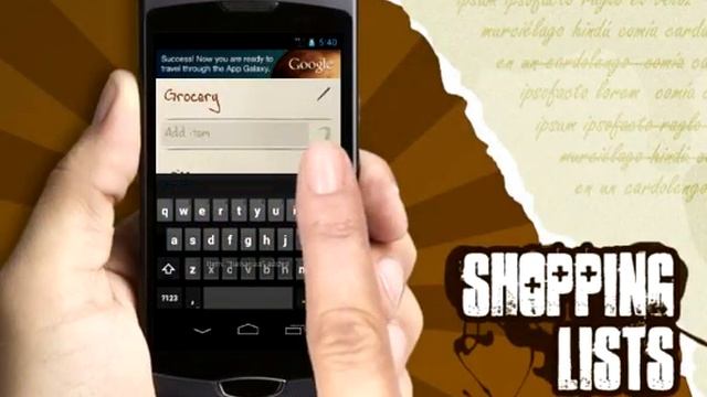 Shopping Lists / Listas de Compra (free Android app) OLD VERSION смотреть онлайн