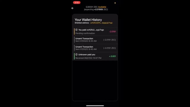 Shield your ZEC from a transparent to shielded address смотреть онлайн