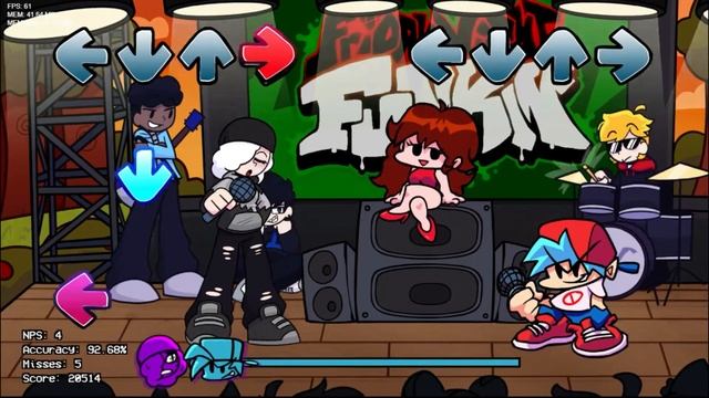 Friday Night Funkin💙✨Starlight Mayhem [Mod] смотреть онлайн